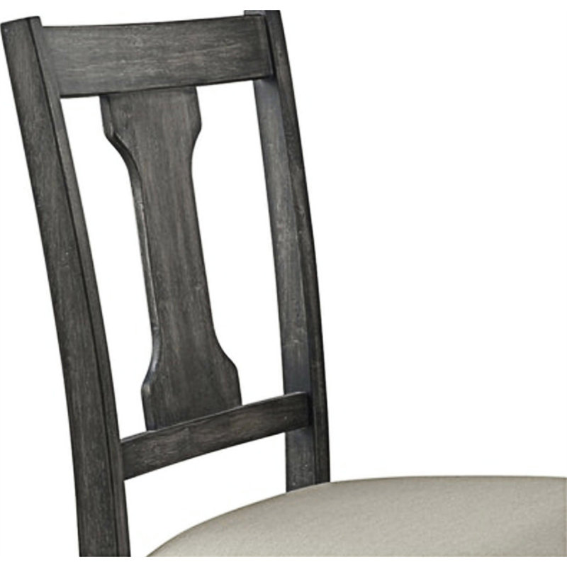 Chaise d'appoint en bois (ensemble de 2)