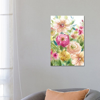 Bloomin Pretty by Carol Robinson - Wrapped Canvas Painting