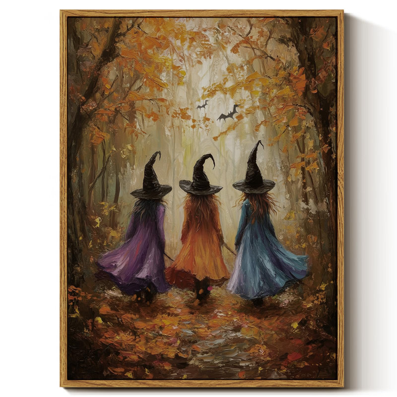 Mystical Witch Framed Wall Art
