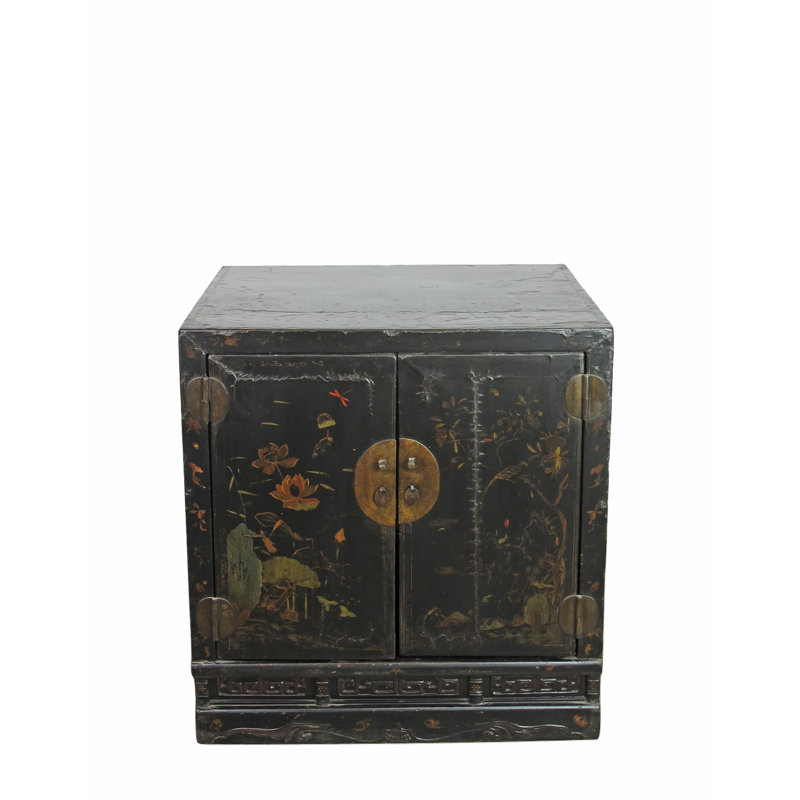 Solid Wood Accent Cabinet