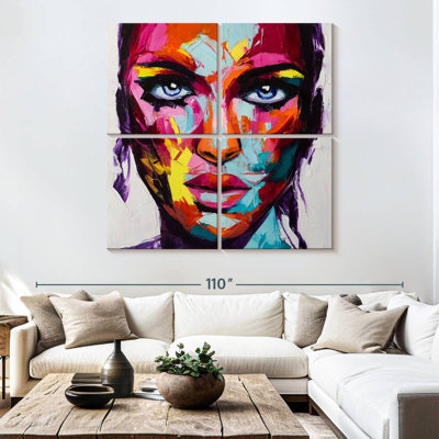 Leisha Abstract Woman Oil