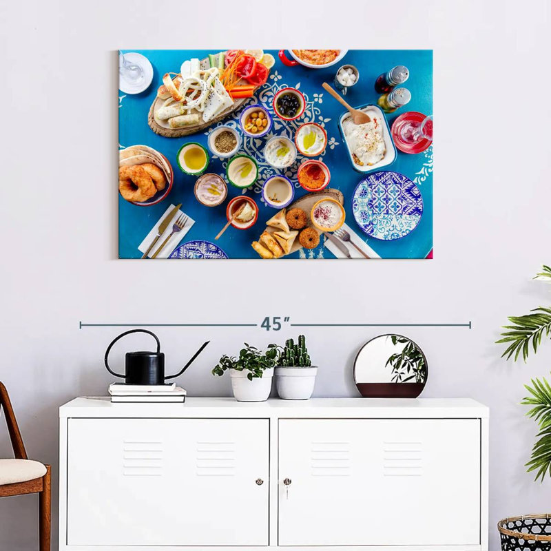 Yarlin Turkish Feast, 24" H x 36" W