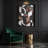 Abstract Shapes 98 Black Canvas Wall Art