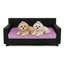 Canapé-lit orthopédique pour chien Dream Haven - lilas-985494066-962161606