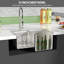 Évier de cuisine en acier inoxydable encastré à double cuve de calibre 16 de 30 po L 30 po avec accessoires