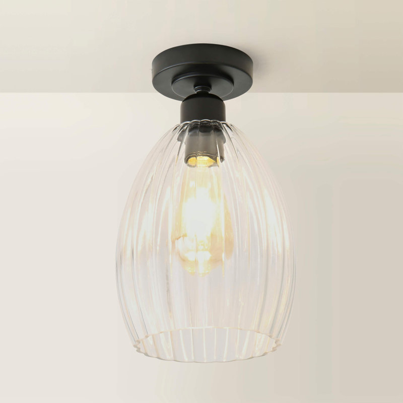 Dejanea Glass Flush Mount