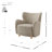 Lannion Fabric Accent Arm Chair-1670579818