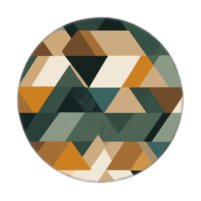 Geogrid Colors Indoor And Outdoor Area Rug