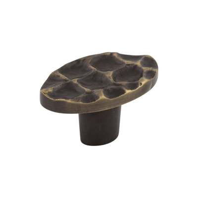 Cobblestone 2" Length Oval Knob
