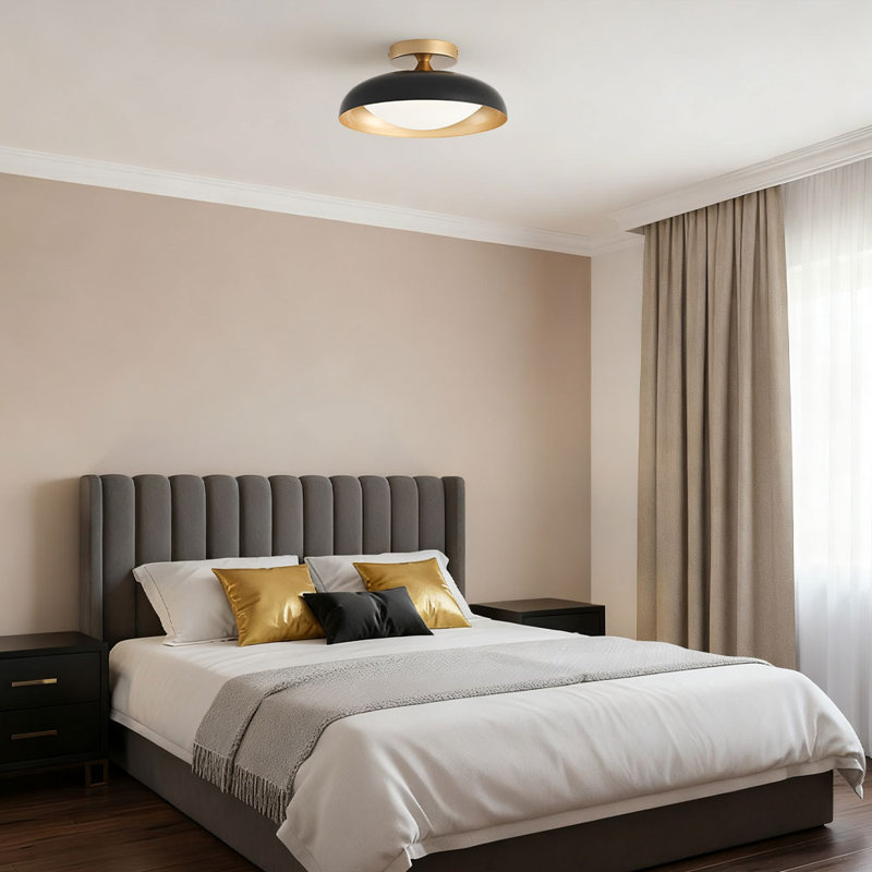 3000K/4000K/6000K Classic Design Semi-Flush Mount Light