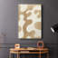 Sienna Ripples I -Gallery Wraraped Cavas