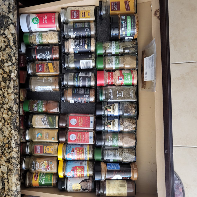 Lynk PROFESSIONAL® Spice Drawer Organizer - Heavy Gauge Steel