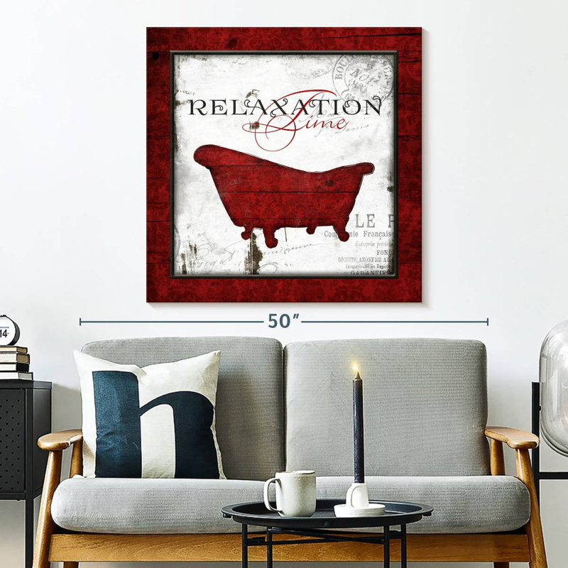 Kerrick Crimson Relaxation Time, H 33 po x l 33 po