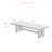 Solid Wood Rectangular Breakroom Tables-116557687