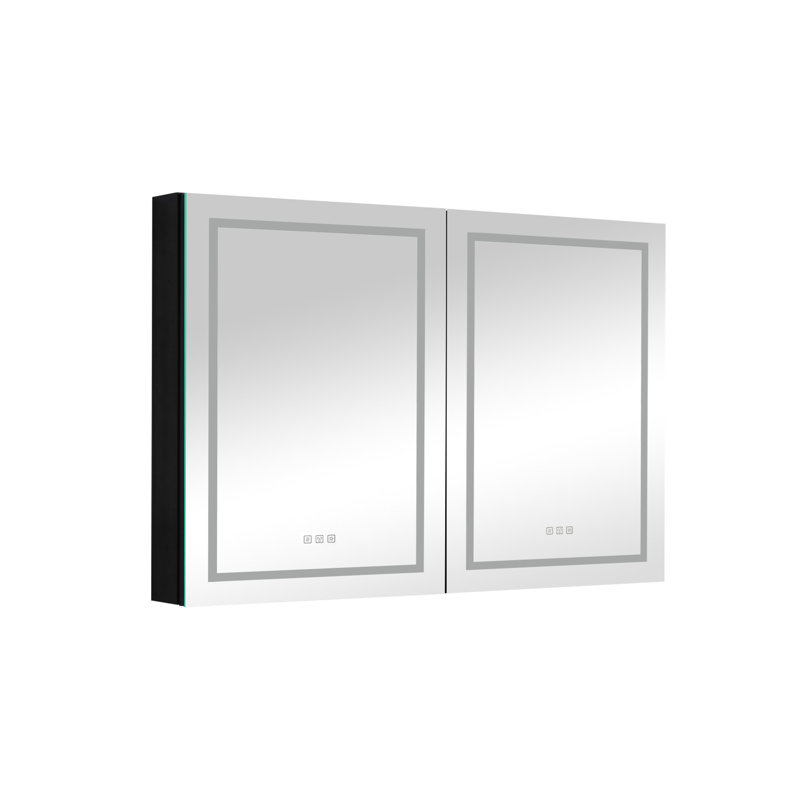 Armoire à pharmacie avec miroir 8 tablettes Keon