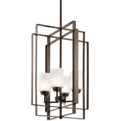 4 - Light Bronze Lantern Pendant