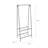 Elizebth 23.7'' Metal Clothing Rack