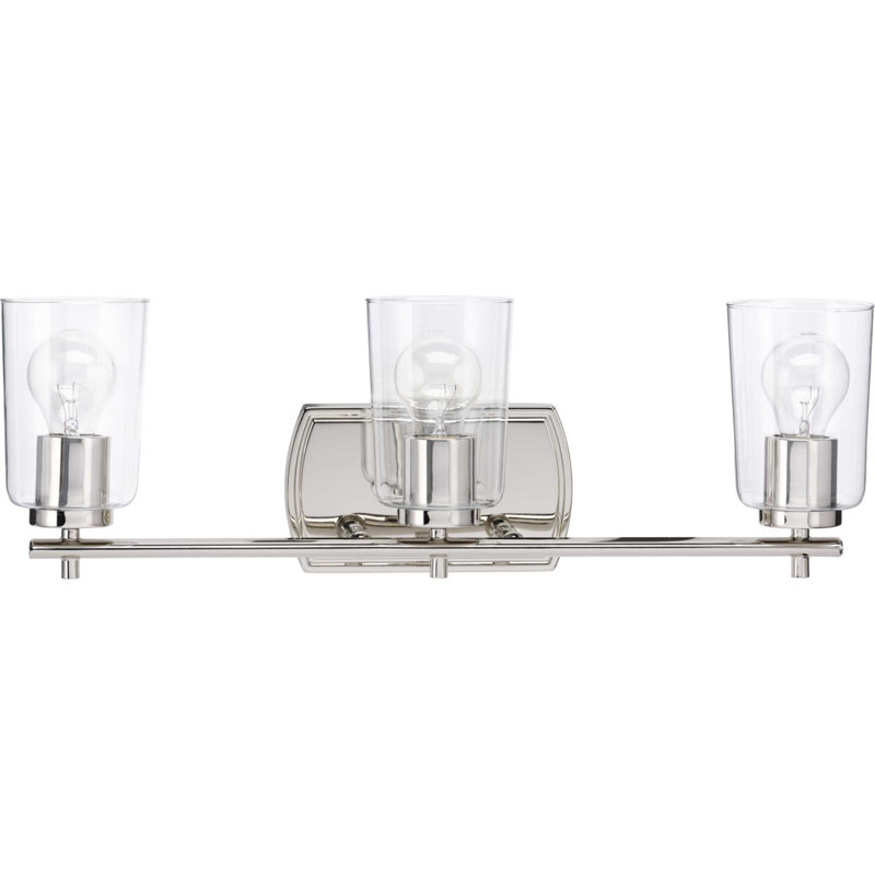Kilpatrick 3 - Light Dimmable Vanity Light, Polished Nickel