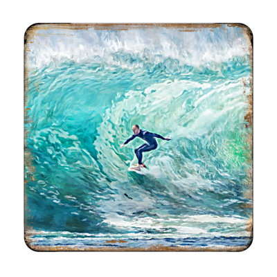 Sous-verre surfer
