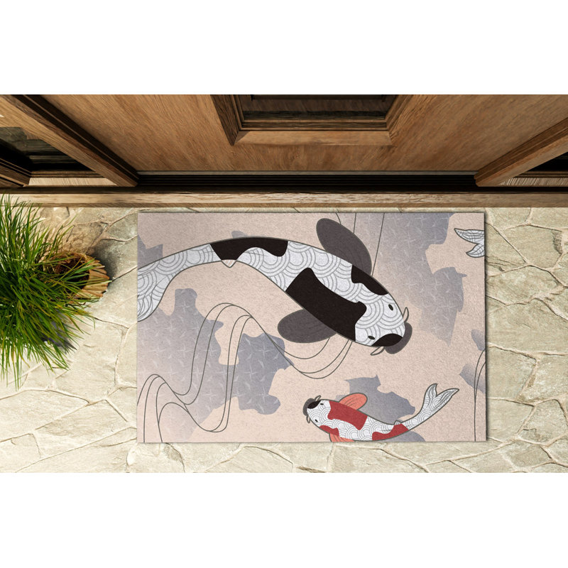 Non-Slip Outdoor Doormat, W60 x L90 cm