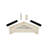 24in. × 24in. × 4in. The Original Floating Corner Shower Bench Kit® with Wedi® Building Boards by Original Granite Bracket®