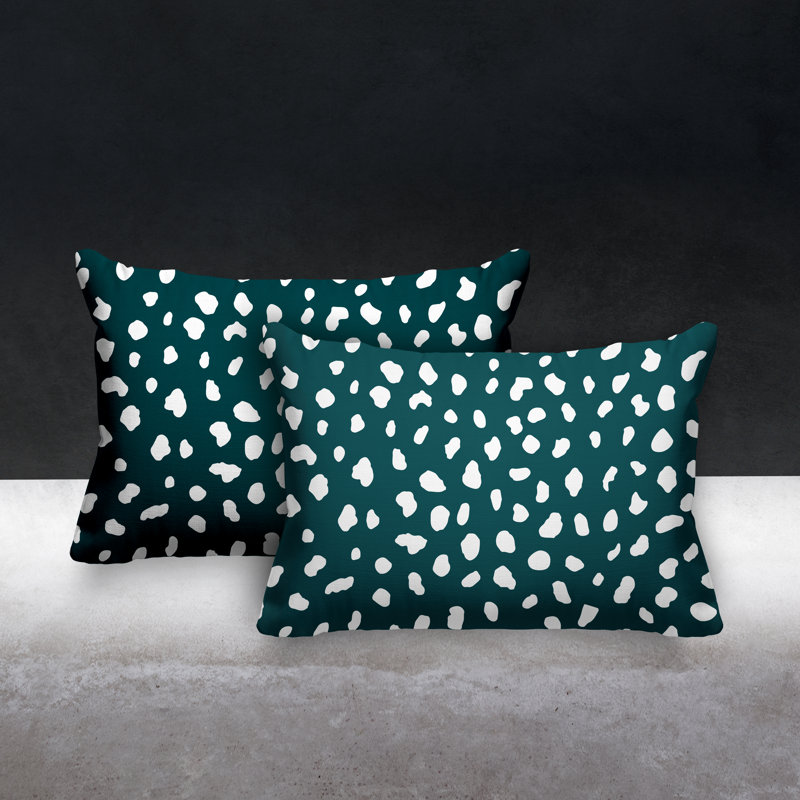 Animal Print Outdoor Reversible Throw Pillow