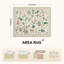 Tapis lavables pour animaux 5 pi x 7 pi Garbrand Jungle Animal & Floral-555462945