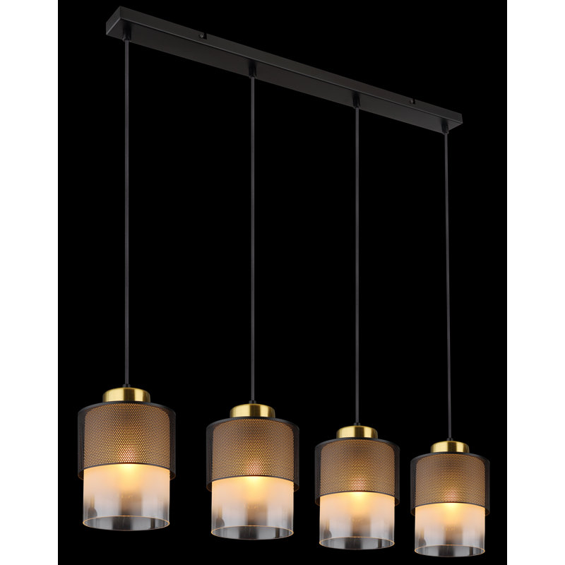 Balzourt 4 - Light Matte Black Pendant