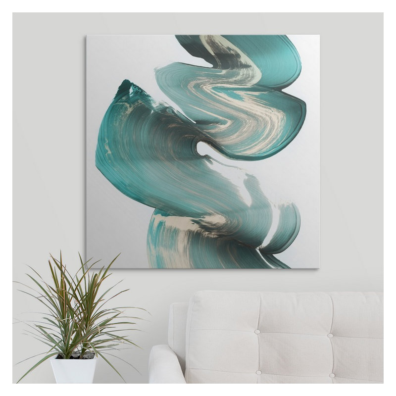 «Swirl I» PI Studio, reproduction d'art, Toile, H 20 po x l 20 po x P 1,5 po