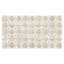 Carreau de mur marocain en porcelaine 12 po x 22 po Tetuan Astre-98496589