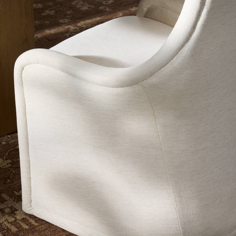 Blaire Dining Chair-Crypton Nomad Snow, Crypton Nomad Snow