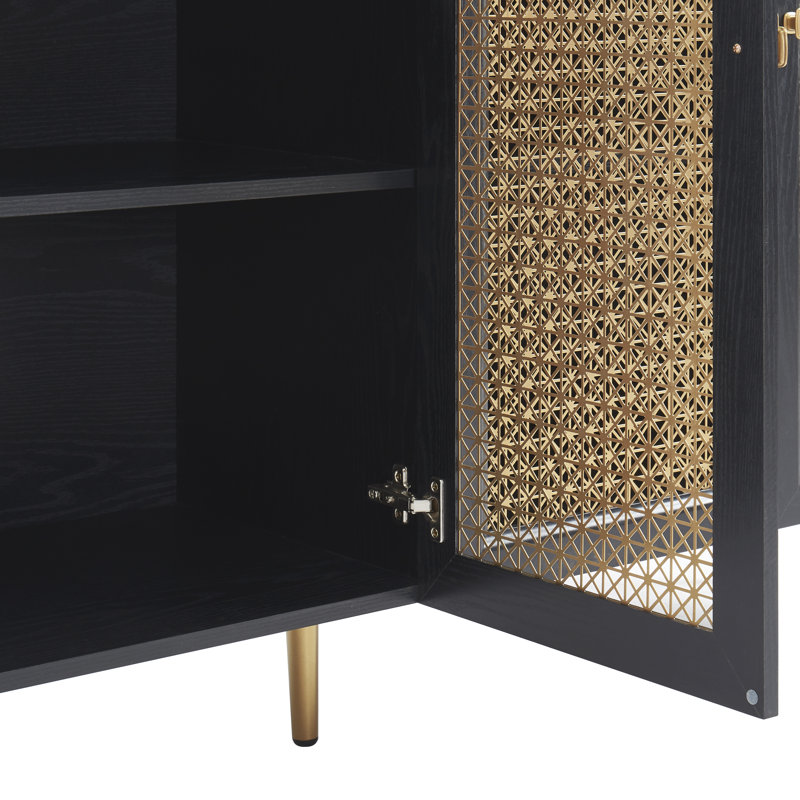 Bestham 61.7'' Sideboard, Black