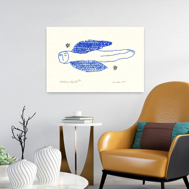 Angel by EDEN KALIF - Wrapped Canvas Print, 40.64 cm H x 60.96 cm W