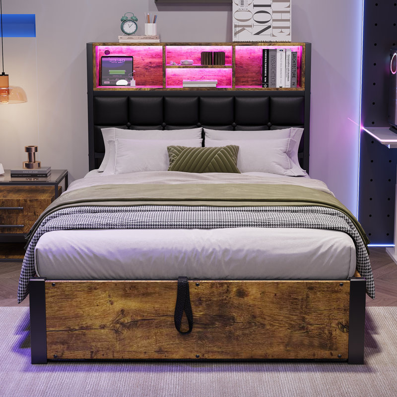 Upholstered Bed, Single (3')