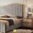 Callisburg Upholstered Queen Bed Frame with Harp Headboard & Footboard, Gray-763182687-763182686
