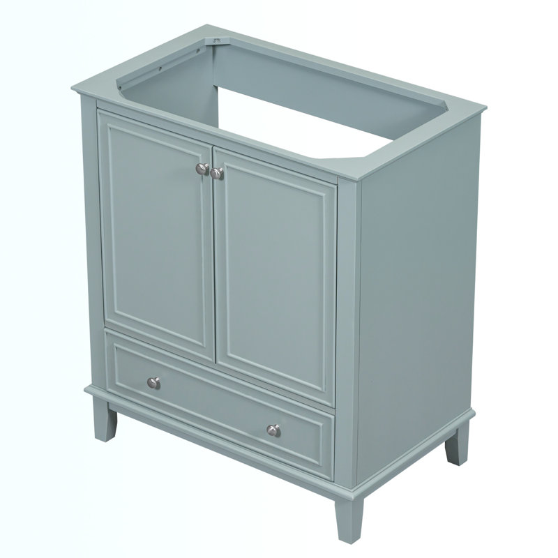 29.50'' Single Bathroom Vanity Base Only, Green