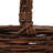 Hand‑Woven Reed Basket With Handle