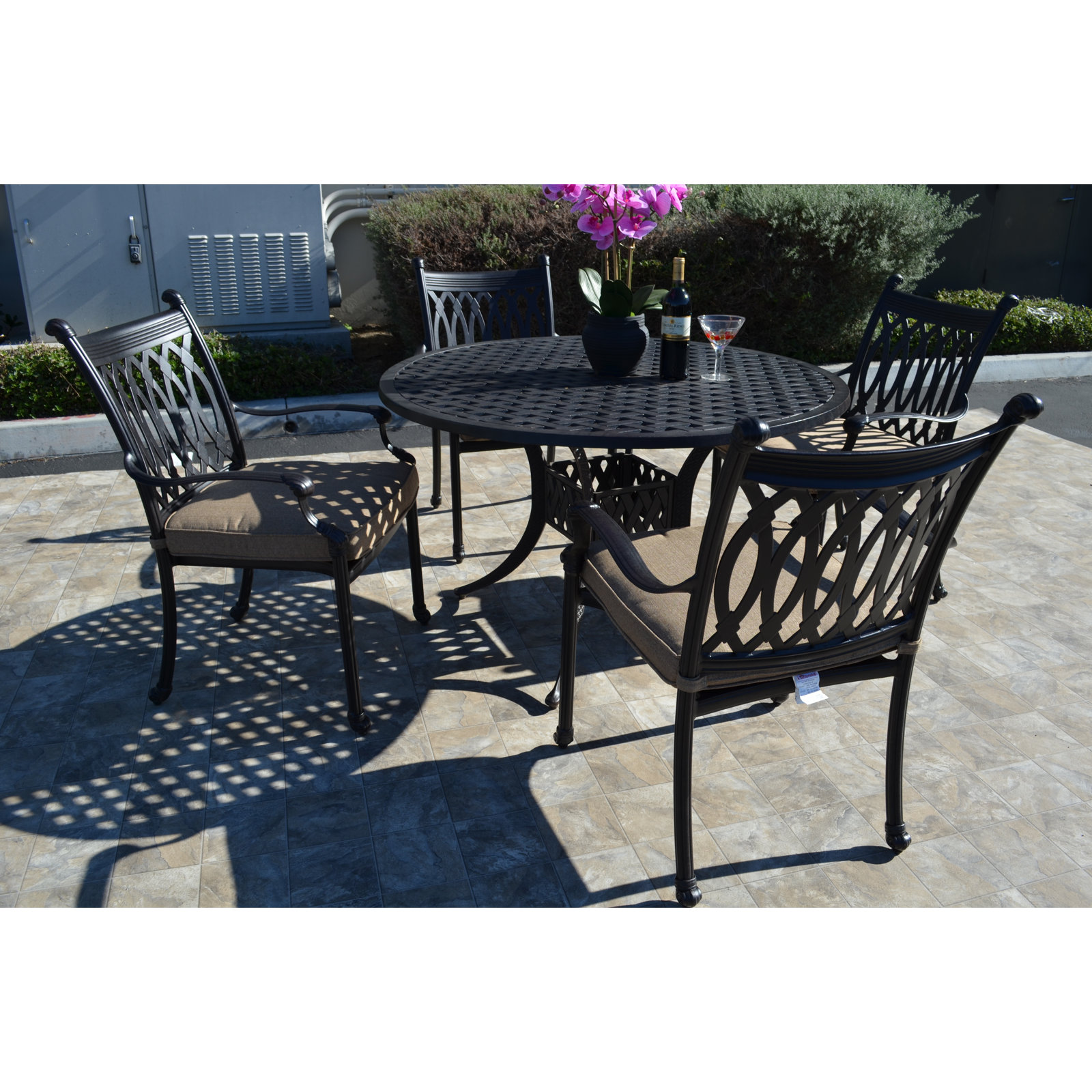 Brockport 48" Sunbrella® Patio Dining Set