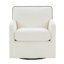 Fauteuil d'appoint pivotant avec garniture cloutée Tolland-1261381316