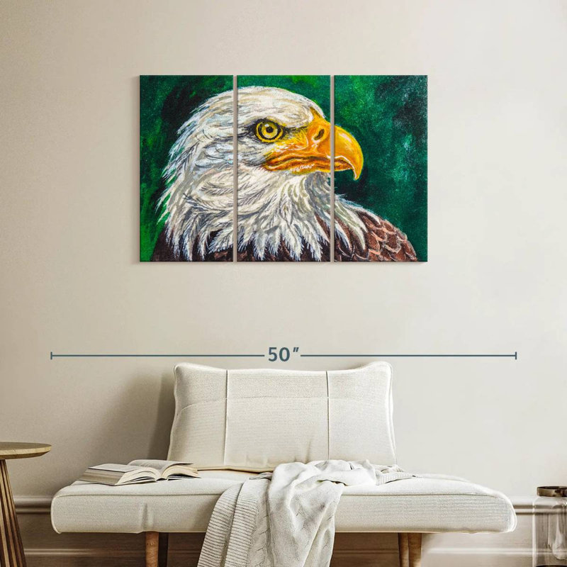 Bald Eagle, 24" H x 38" W