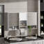 55 inch Wall-Mount 3-in-1 Mirror Cabinet with Adjustable Shelf, Soft-Closing Hinges