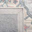 Tapis oriental beige / bleu en laine / coton / latex touffeté à la main Fallbrook-861290623
