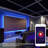 LED Smart Under Cabinet Strip Light Plug-in, Multi-Color, Timer Mode, App Control