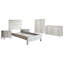 Ensemble de chambre à coucher configurable 4 pièces Montauk