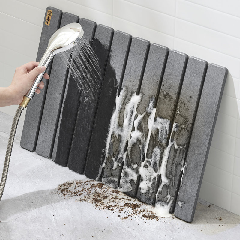 Natural Diatomaceous Earth And PVC Material Non-Slip Bath Mat