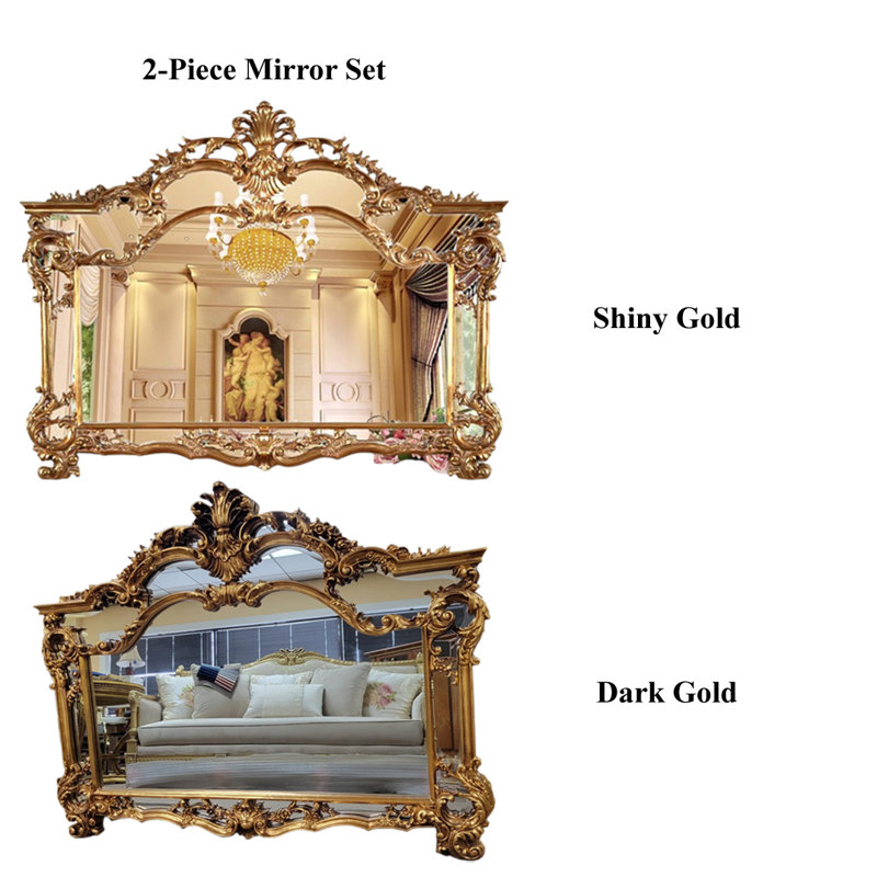 Infinity Rectangle Solid Wood Mirror