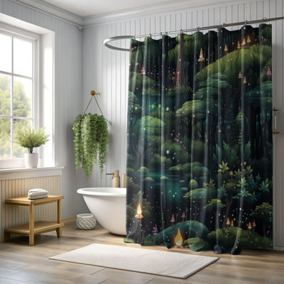 Fairy Woods - Premium Shower Curtain