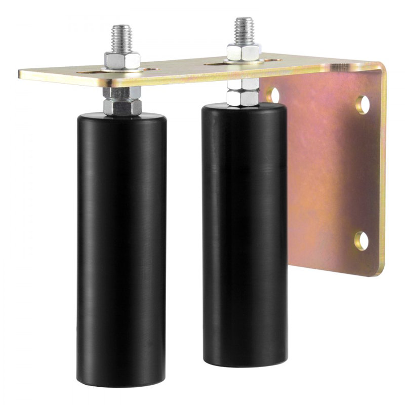 Quincaillerie coulissante pour porte coulissante de 6 po avec support en L réglable pour porte