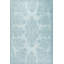Tapis décoratif tissé bleu glacier-1348681494