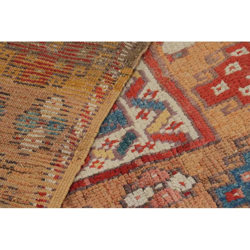 One-of-a-Kind 3'7”x4'11” Hand Knotted Area Rug